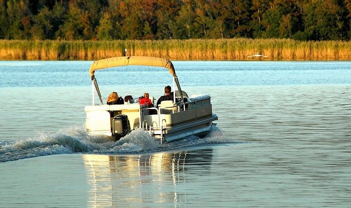 what size motor for 24 foot pontoon boat (and 20 foot)