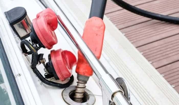 How to clean out a boat gas tank