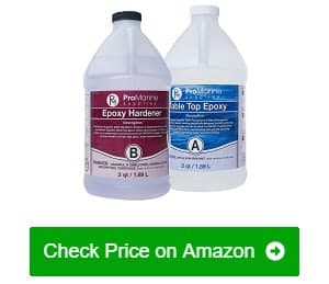 Pro Marine Supplies Pro Pour Deep Pour Clear Epoxy Adhesive at