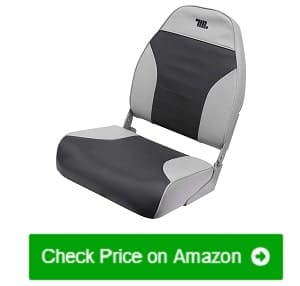 North Captain T1 Deluxe Low Back Folding Boat Seat