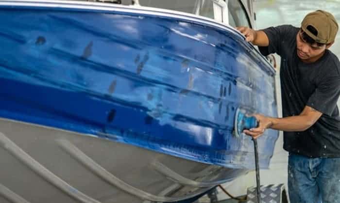 how to clean an aluminum boat