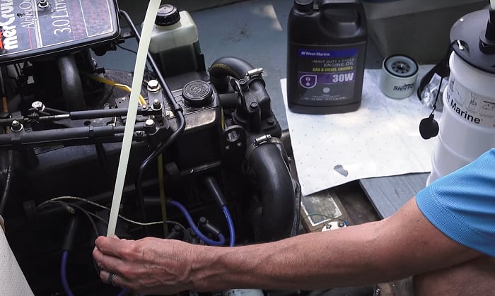 how often should you change the oil in your boat's engine