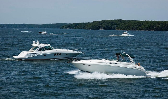 when operating a boat near other boats or when entering a congested area, why should you watch your wake