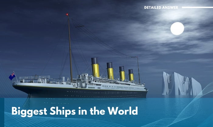 List of 6 Biggest Ships in the World (2023 Updated)