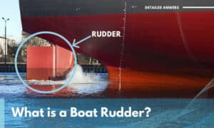 what is a boat rudder