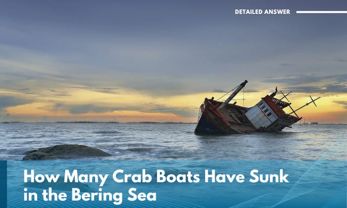 how many crab boats have sunk in the bering sea