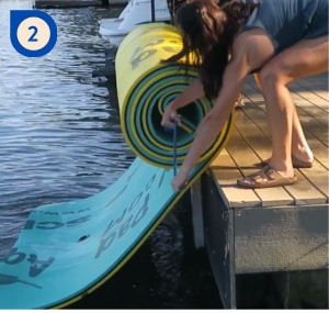 step-2-to-attach-lily-pad-to-boat