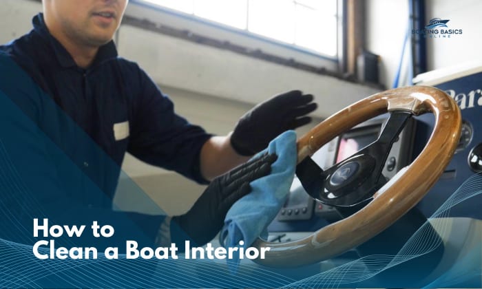 how to clean a boat interior