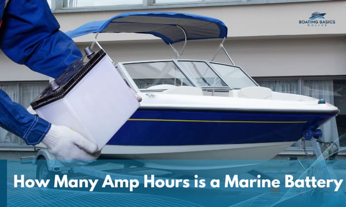 How many amp hours is-a marine battery