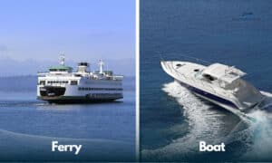 ferry vs boat